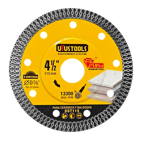 DDT115 – DISCO DIAMANTE ULTRA FINO 115MM